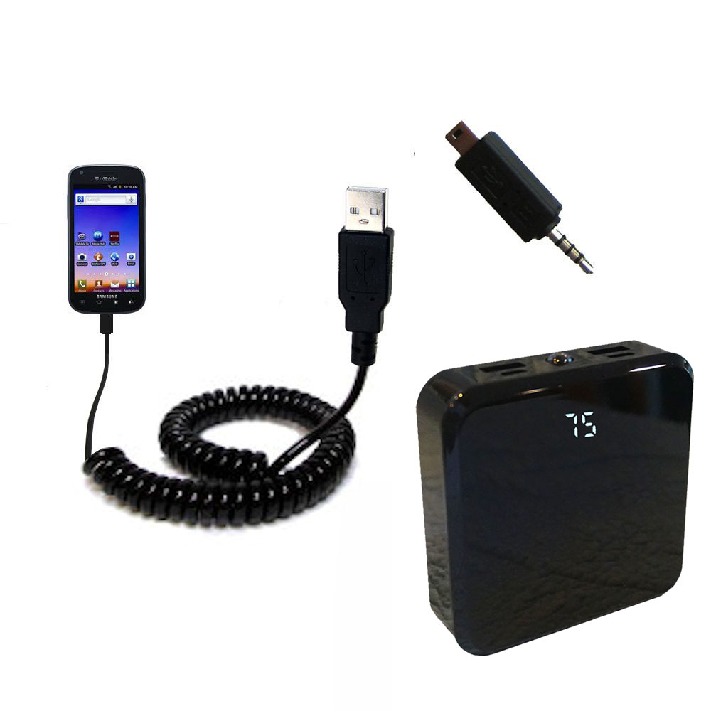 Rechargeable Pack Charger compatible with the Samsung Galaxy S Blaze / SGH-T769
