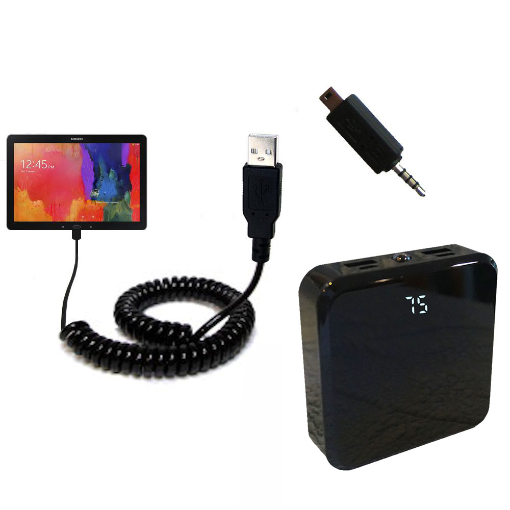 Rechargeable Pack Charger compatible with the Samsung Galaxy TabPro 12.1