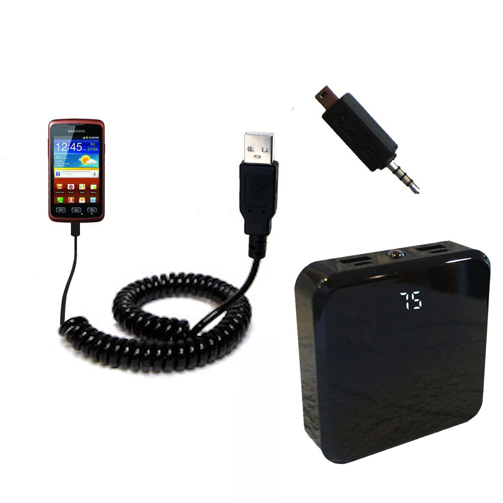 Rechargeable Pack Charger compatible with the Samsung Galaxy Xcover