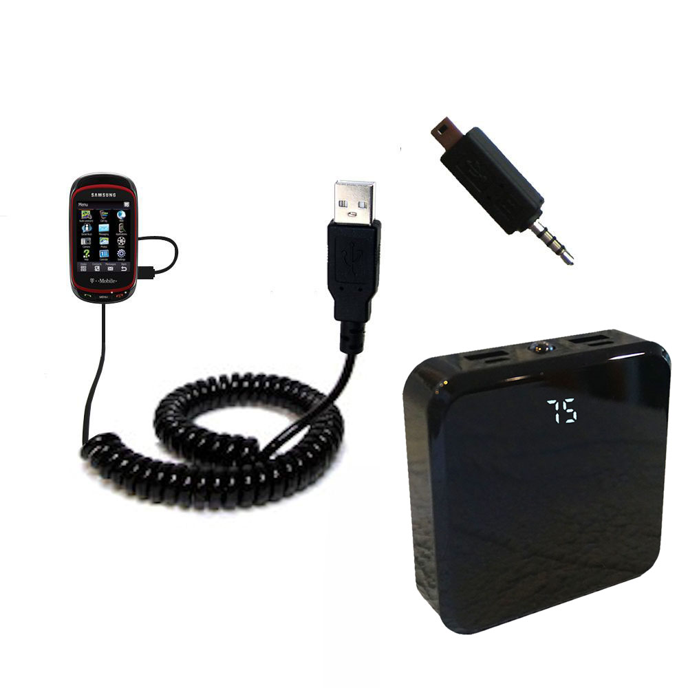 Rechargeable Pack Charger compatible with the Samsung Gravity 3