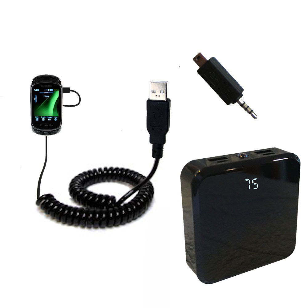 Rechargeable Pack Charger compatible with the Samsung Gravity T