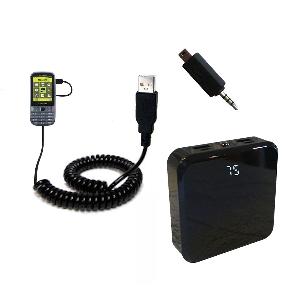 Rechargeable Pack Charger compatible with the Samsung Gravity TXT