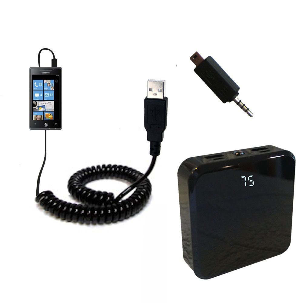 Rechargeable Pack Charger compatible with the Samsung GT-I8700