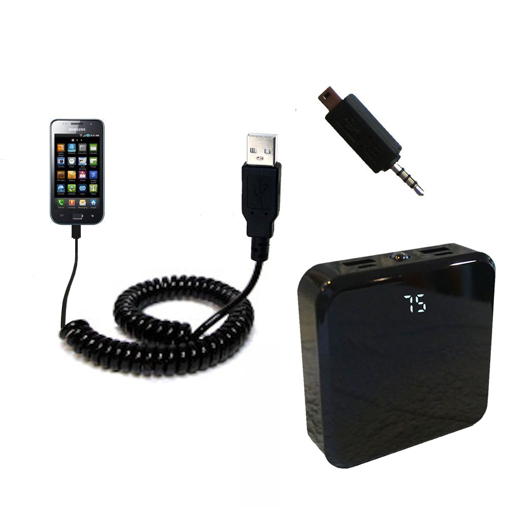 Rechargeable Pack Charger compatible with the Samsung GT-I9003