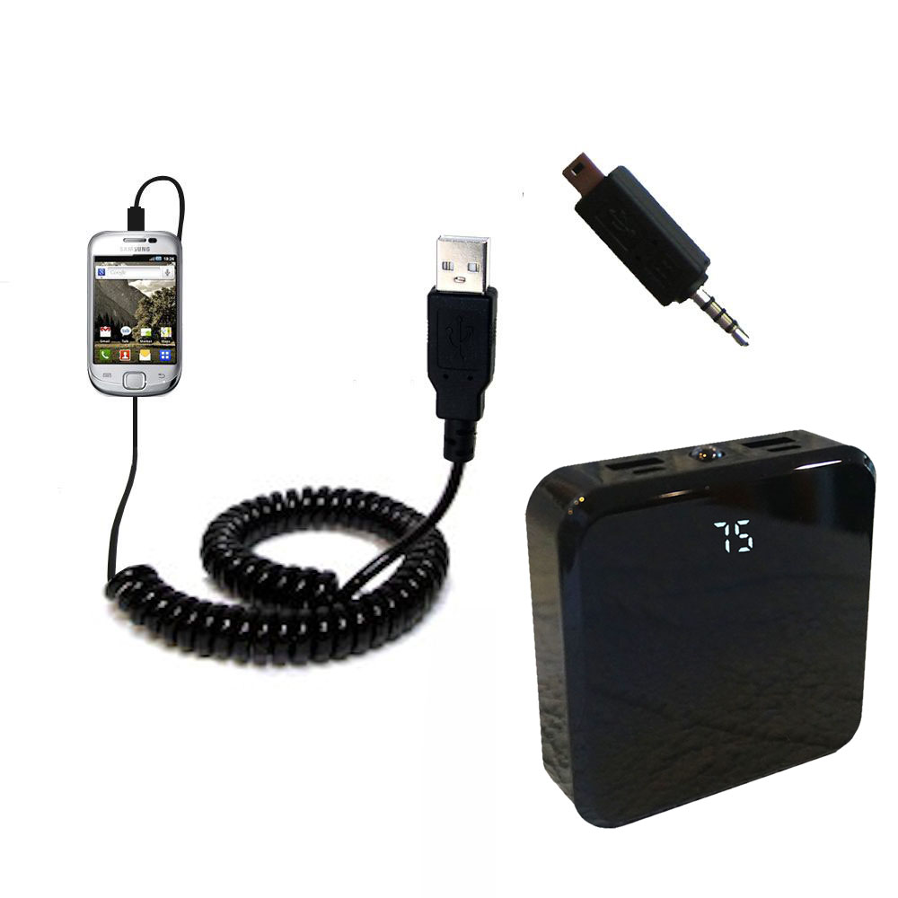 Rechargeable Pack Charger compatible with the Samsung GT-S5670