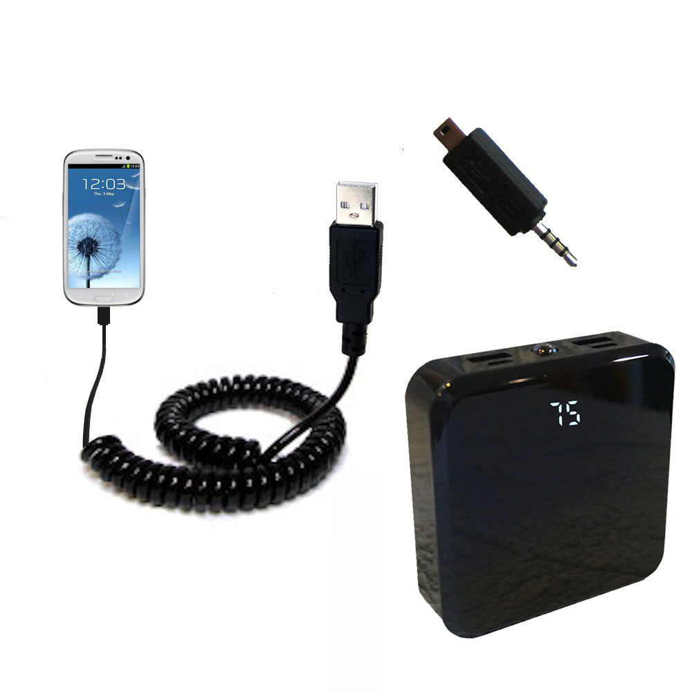 Rechargeable Pack Charger compatible with the Samsung i9300