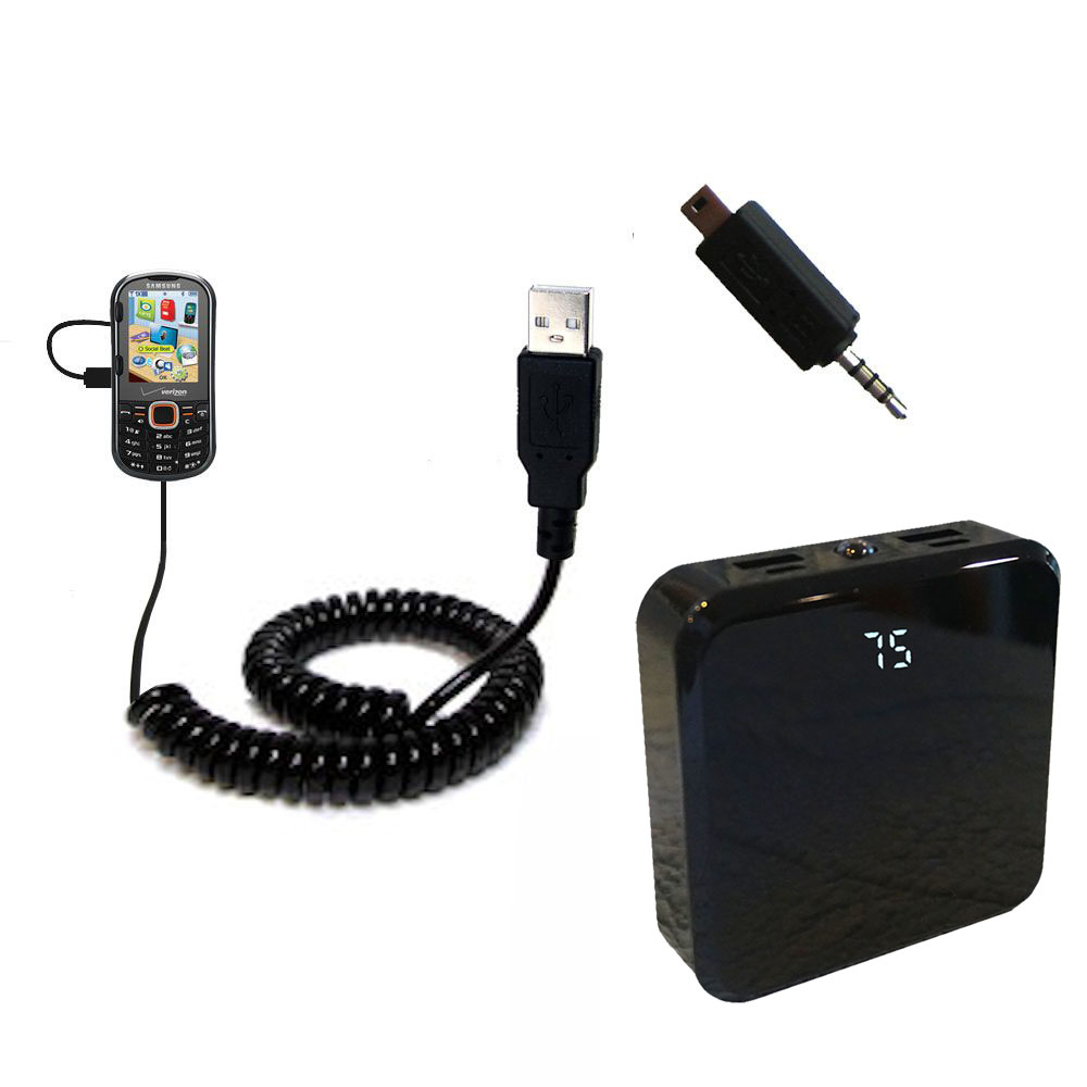 Rechargeable Pack Charger compatible with the Samsung Intensity II