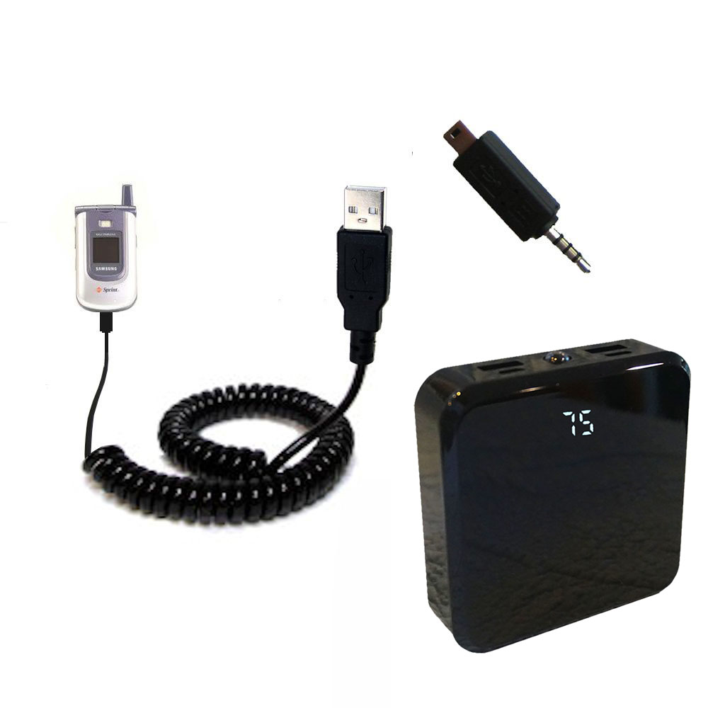 Rechargeable Pack Charger compatible with the Samsung MM-A700