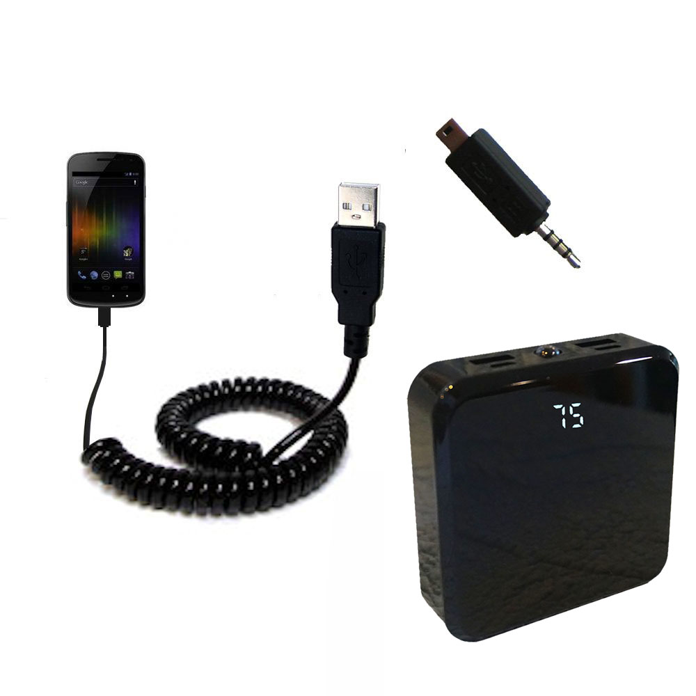 Rechargeable Pack Charger compatible with the Samsung Nexus Prime
