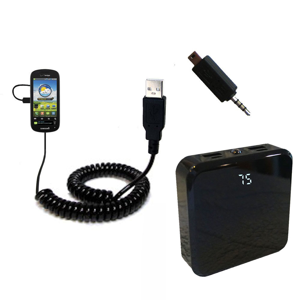 Rechargeable Pack Charger compatible with the Samsung SCH-I400