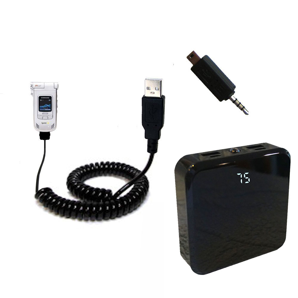 Rechargeable Pack Charger compatible with the Samsung SPH-A940 / MM-A940