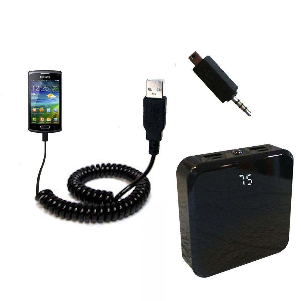 Rechargeable Pack Charger compatible with the Samsung Wave 3