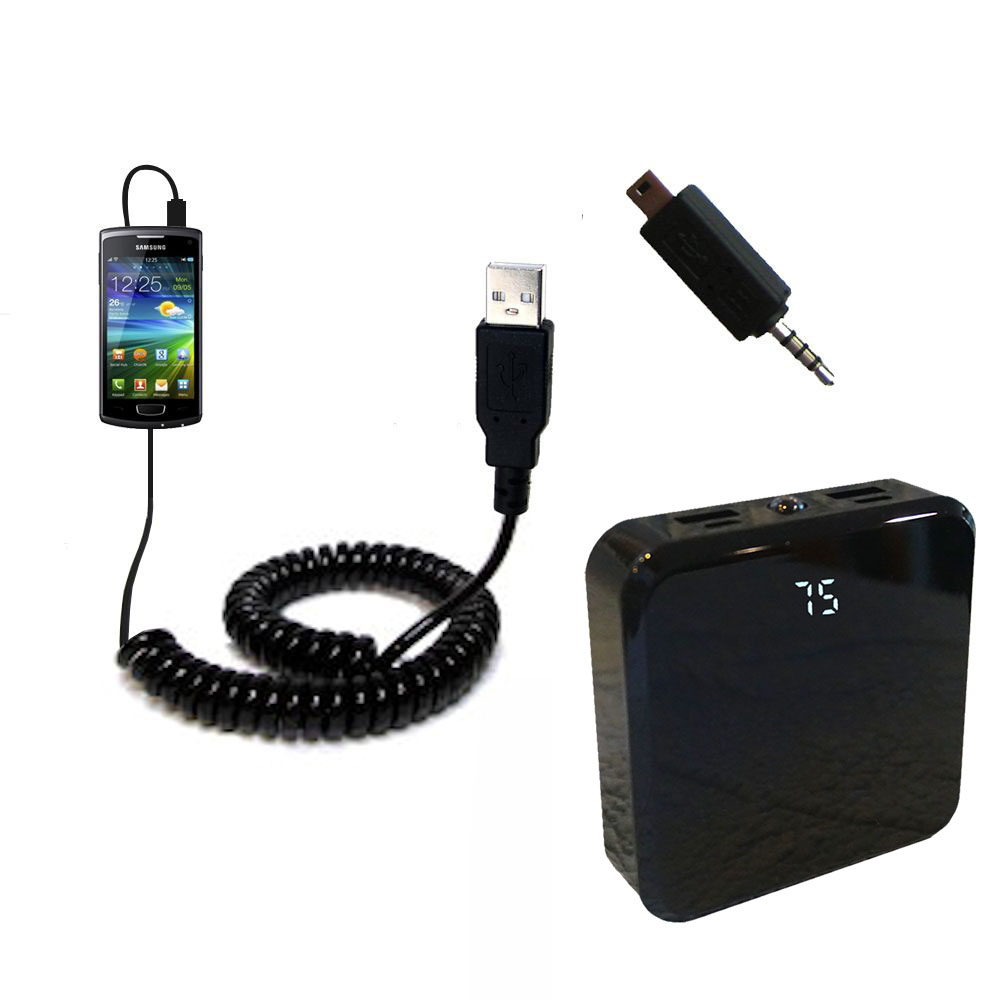 Rechargeable Pack Charger compatible with the Samsung Wave