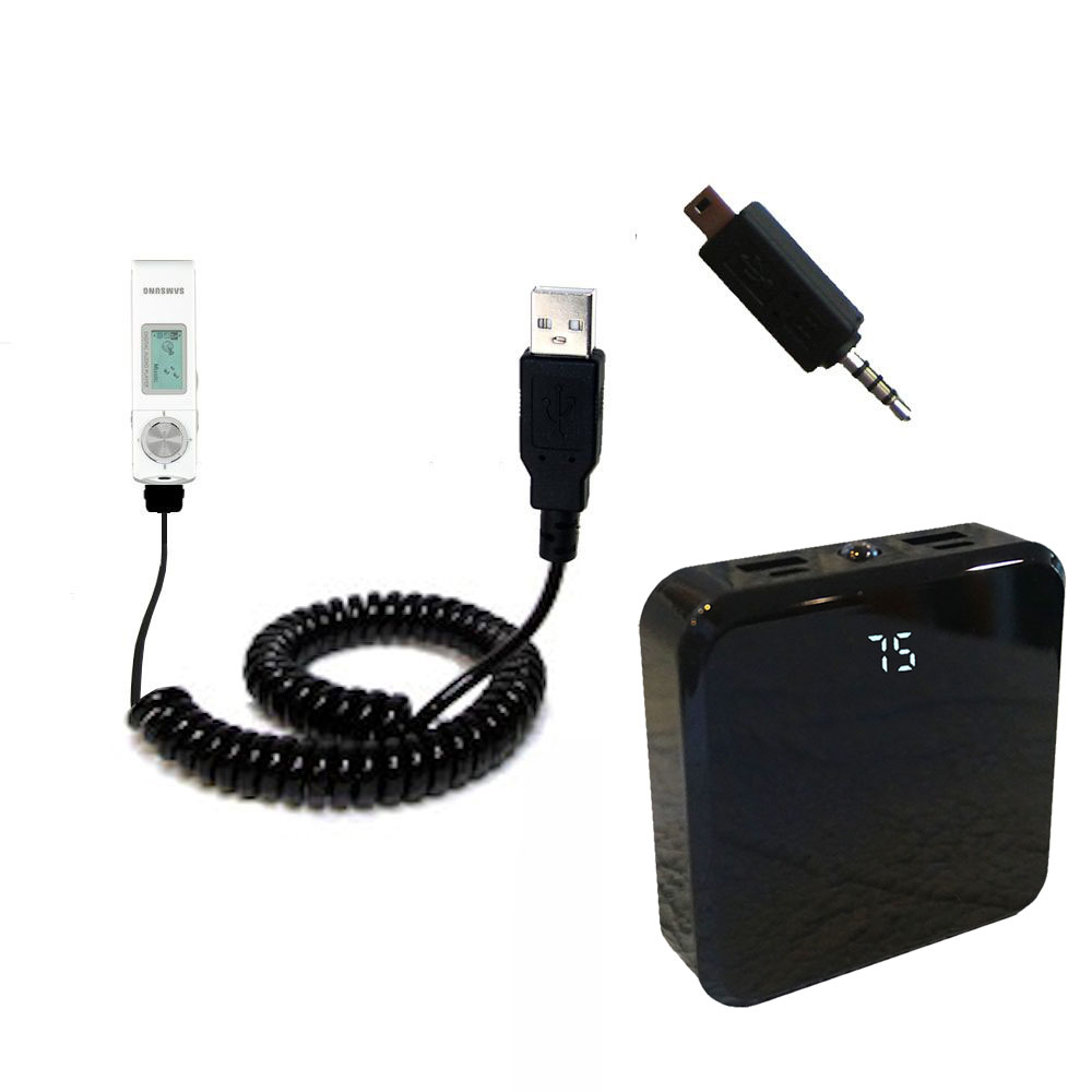 Rechargeable Pack Charger compatible with the Samsung YP-U1X