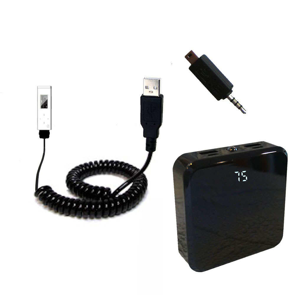 Rechargeable Pack Charger compatible with the Samsung YP-U3JQG