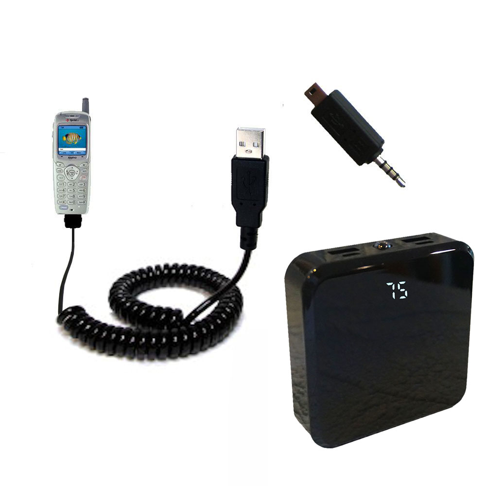 Rechargeable Pack Charger compatible with the Sanyo SCP-4900 / SCP 4900