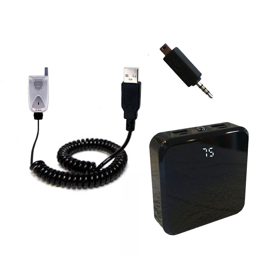 Rechargeable Pack Charger compatible with the Sanyo Voice Phone SCP-200