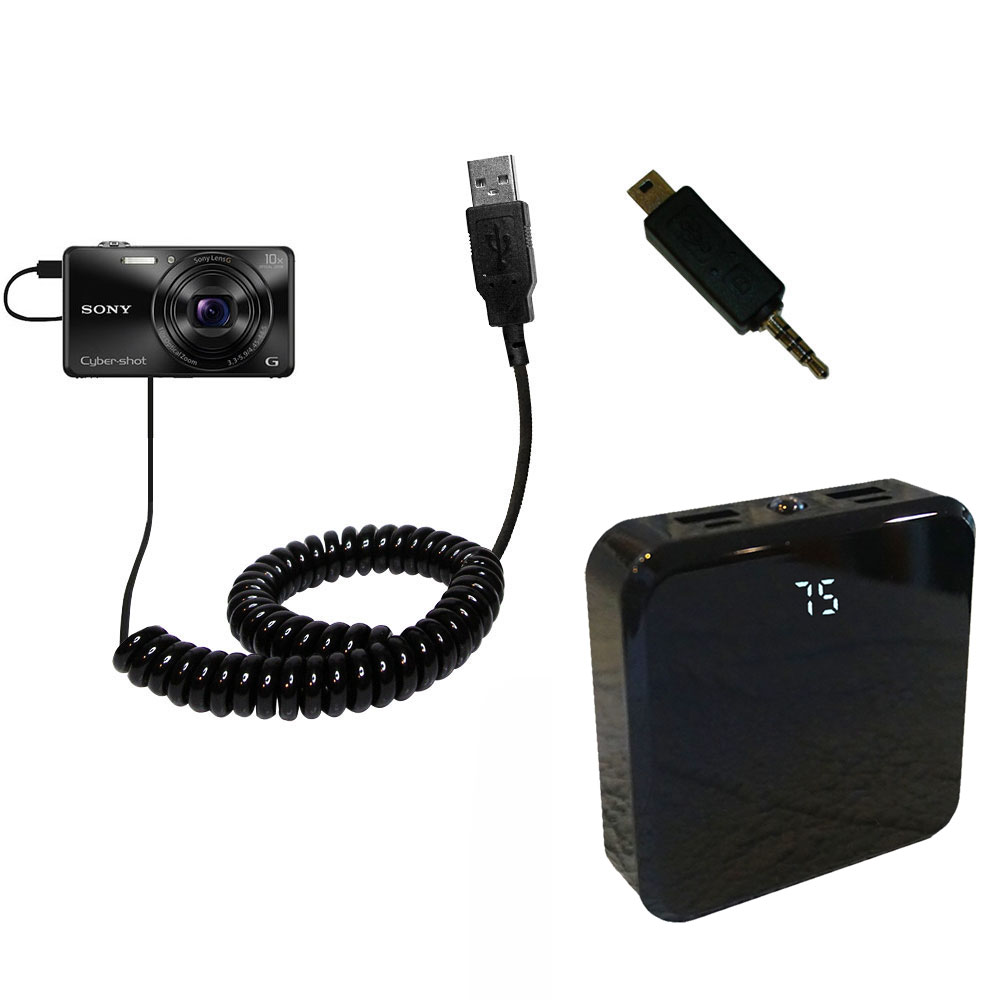 Rechargeable Pack Charger compatible with the Sony DSC-WX220