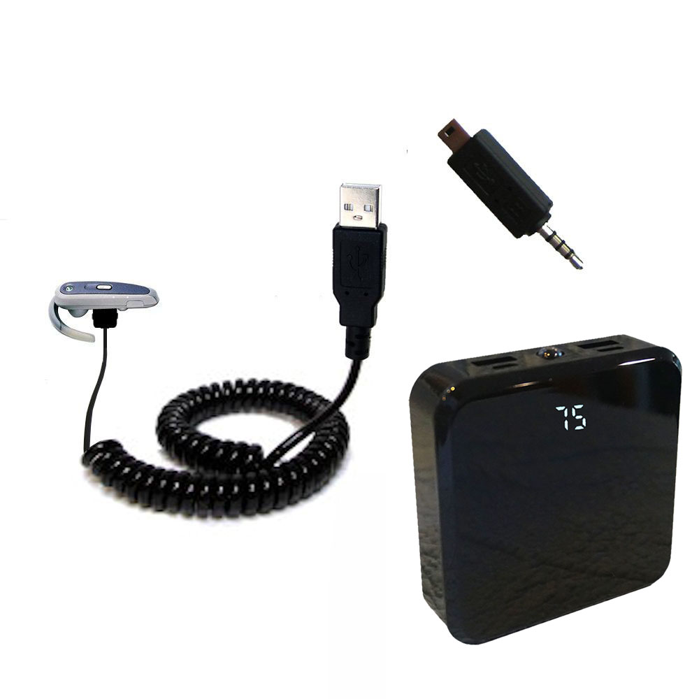 Rechargeable Pack Charger compatible with the Sony Ericsson Bluetooth Headset HBH-600