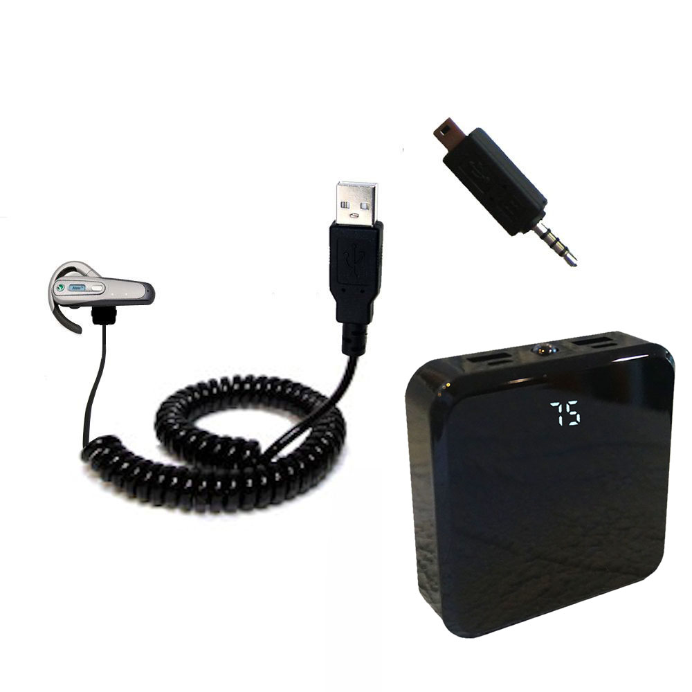 Rechargeable Pack Charger compatible with the Sony Ericsson Bluetooth Headset HBH-662