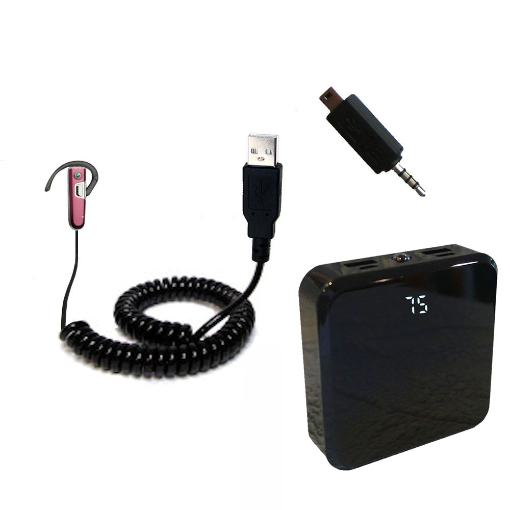 Rechargeable Pack Charger compatible with the Sony Ericsson HBH-PV710