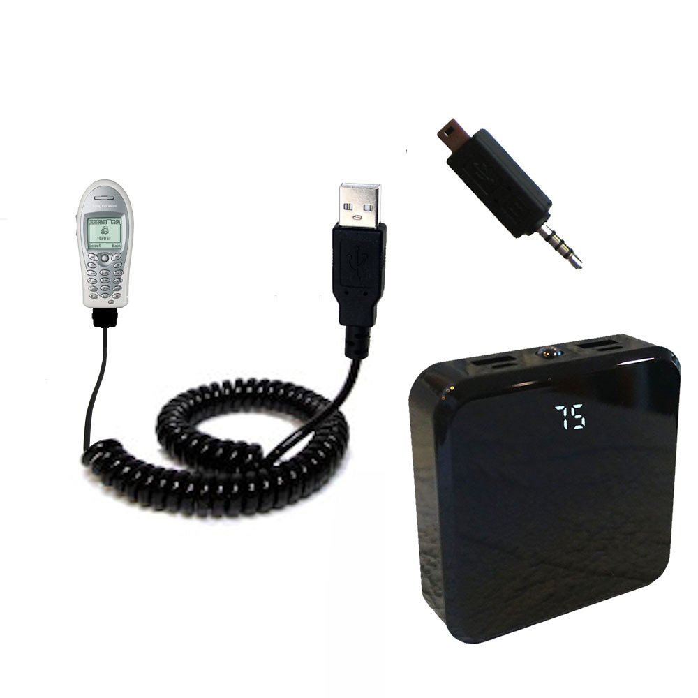 Rechargeable Pack Charger compatible with the Sony Ericsson T60