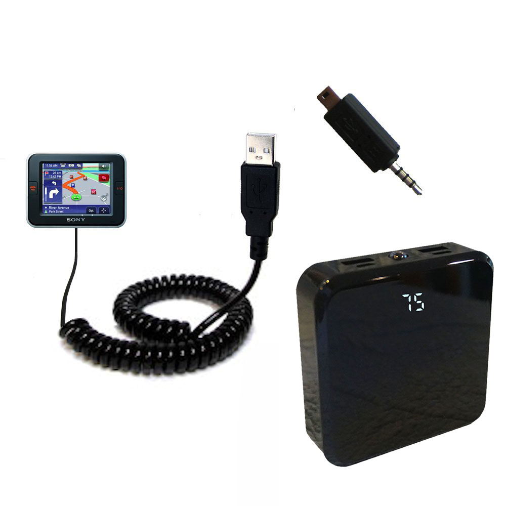 Rechargeable Pack Charger compatible with the Sony Nav-U NV-U52