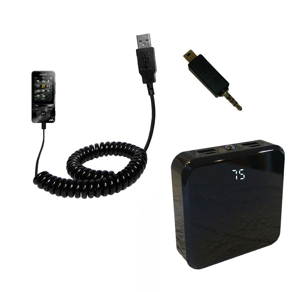Rechargeable Pack Charger compatible with the Sony NWZ-E380