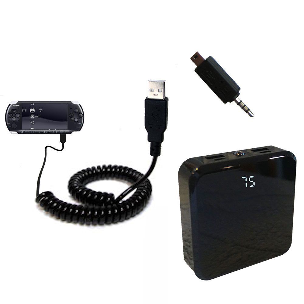 Rechargeable Pack Charger compatible with the Sony PSP-1001 Playstation Portable