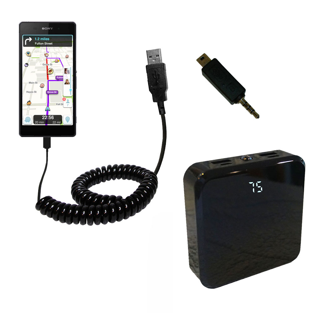 Rechargeable Pack Charger compatible with the Sony Xperia E4