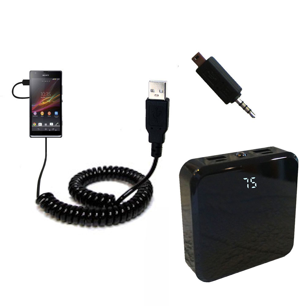 Rechargeable Pack Charger compatible with the Sony Xperia SP