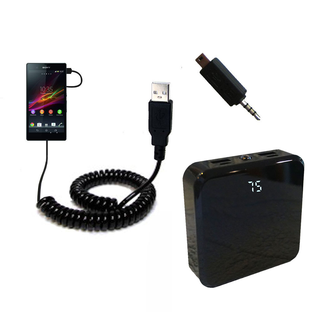 Rechargeable Pack Charger compatible with the Sony Xperia Z