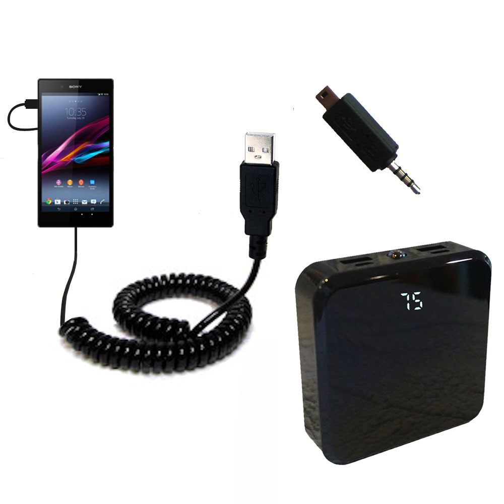 Rechargeable Pack Charger compatible with the Sony Xperia Z Ultra