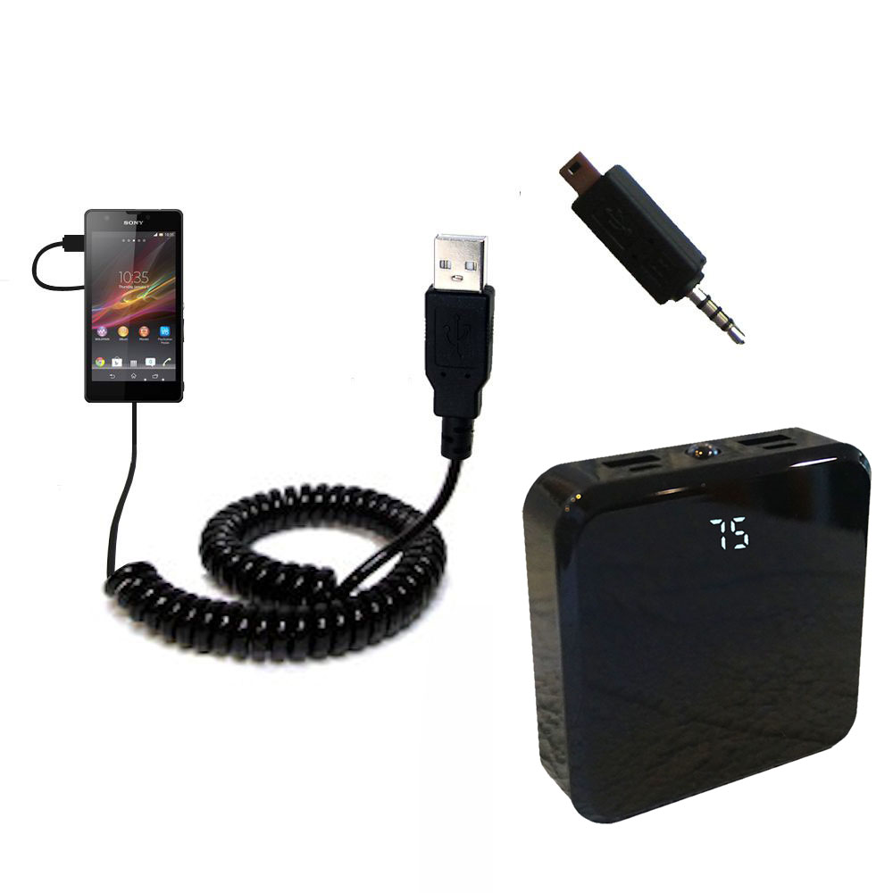 Rechargeable Pack Charger compatible with the Sony Xperia ZR