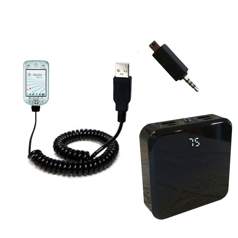 Rechargeable Pack Charger compatible with the T-Mobile MDA IIi