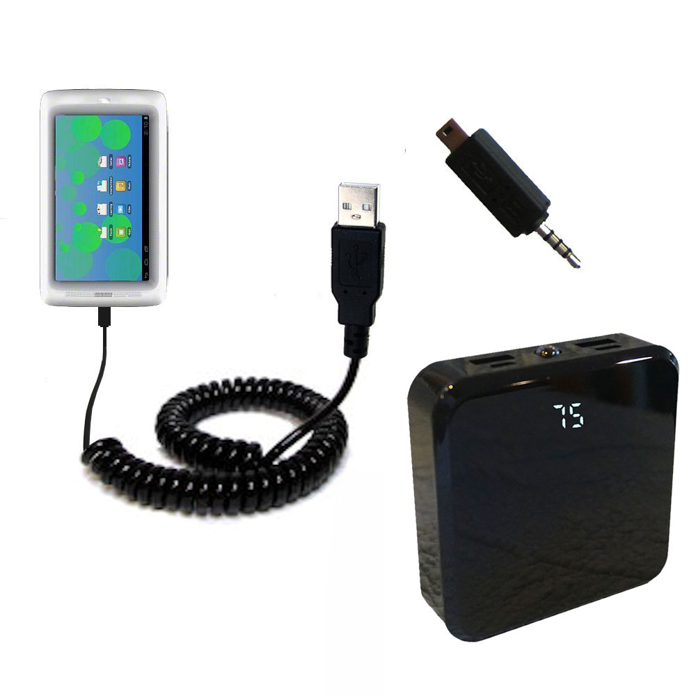 Rechargeable Pack Charger compatible with the Tabeo Tabeo 7