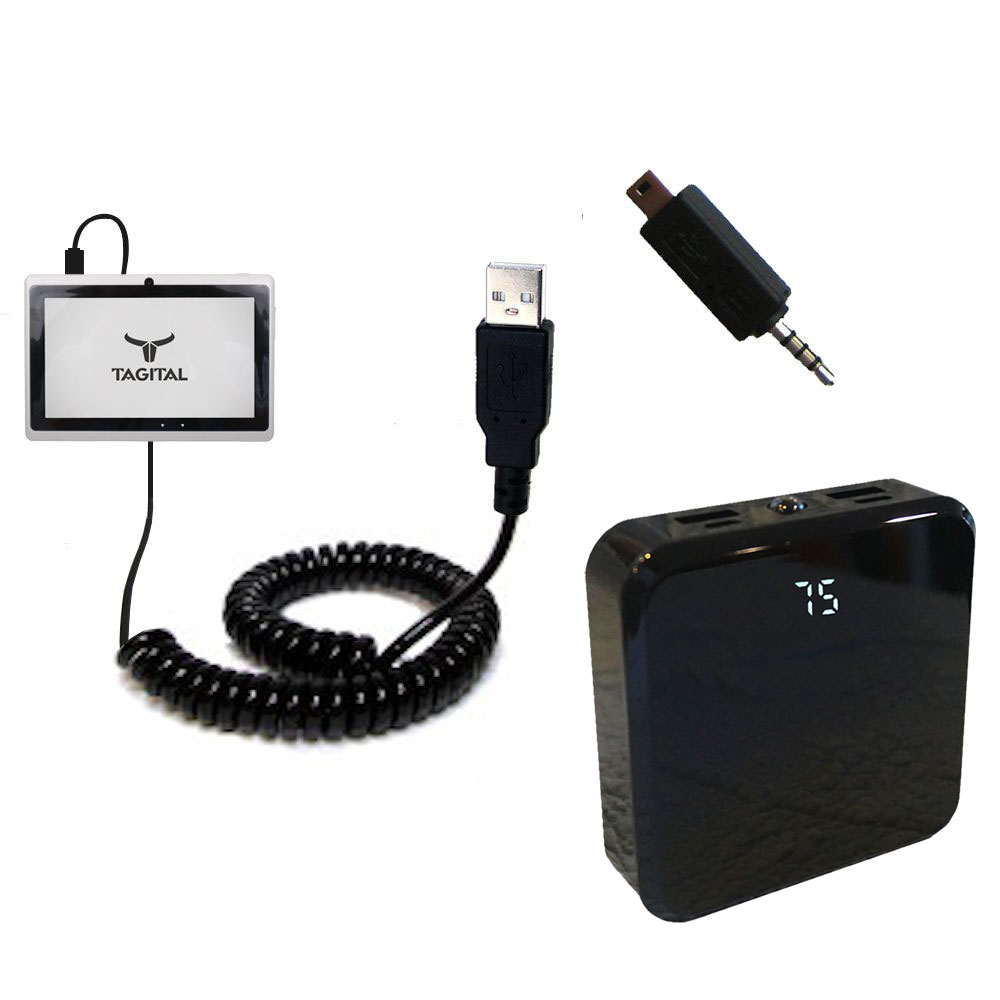 Rechargeable Pack Charger compatible with the Tagital tablet 7 inch