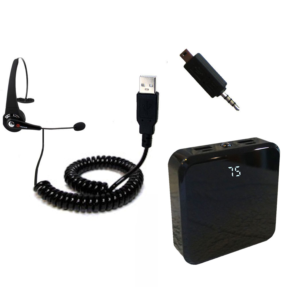 Rechargeable Pack Charger compatible with the TaoTronics TT-BH01 / 02 / 03