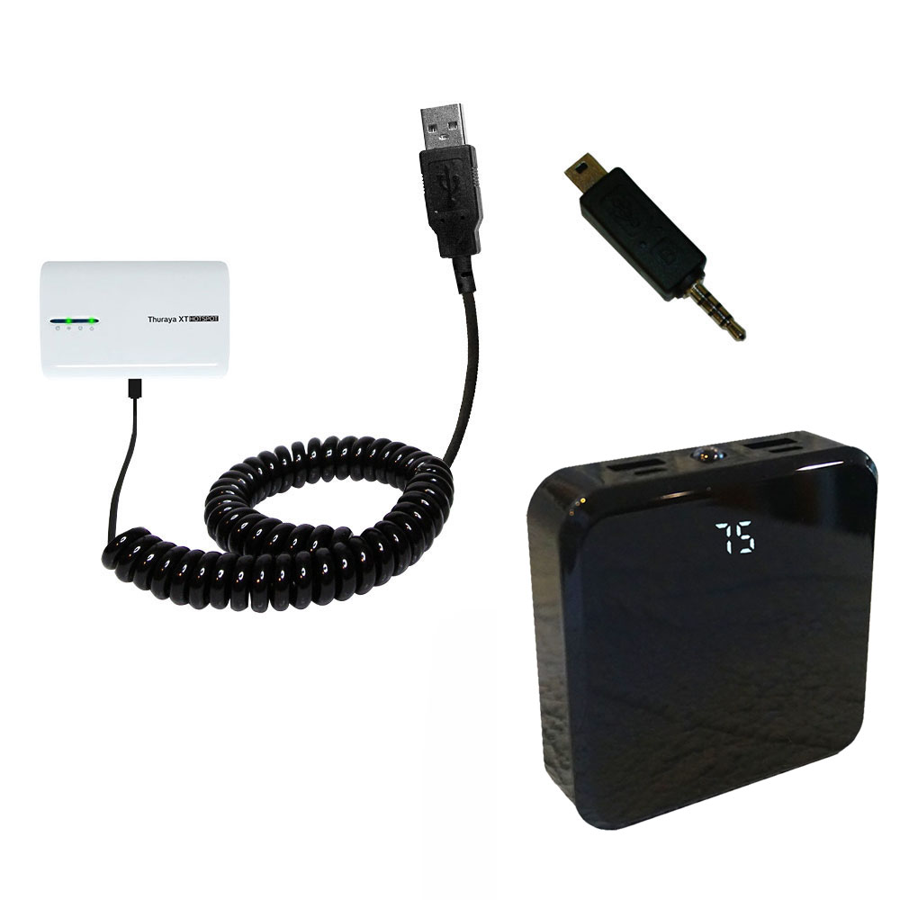 Rechargeable Pack Charger compatible with the Thuraya XT-Hotspot