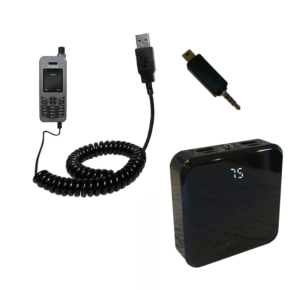 Rechargeable Pack Charger compatible with the Thuraya XT Lite