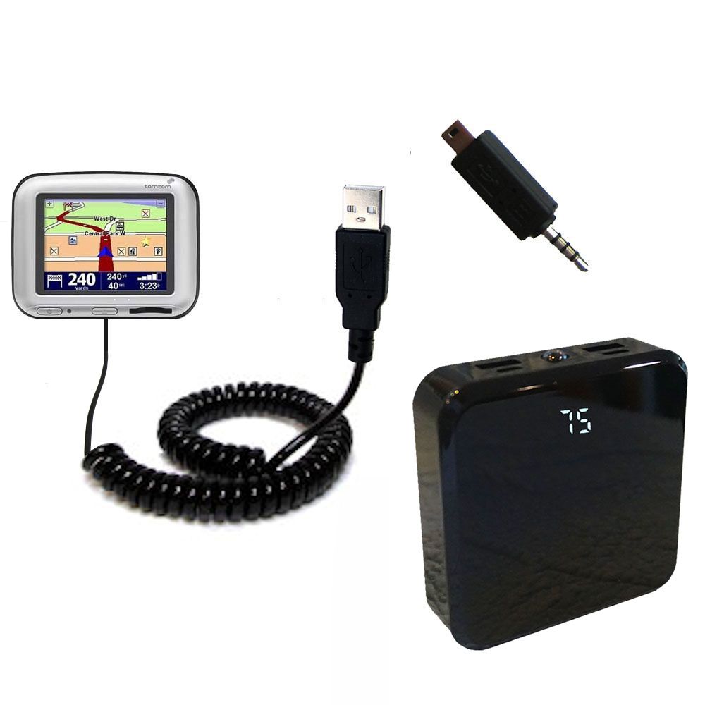 Rechargeable Pack Charger compatible with the TomTom Go 500