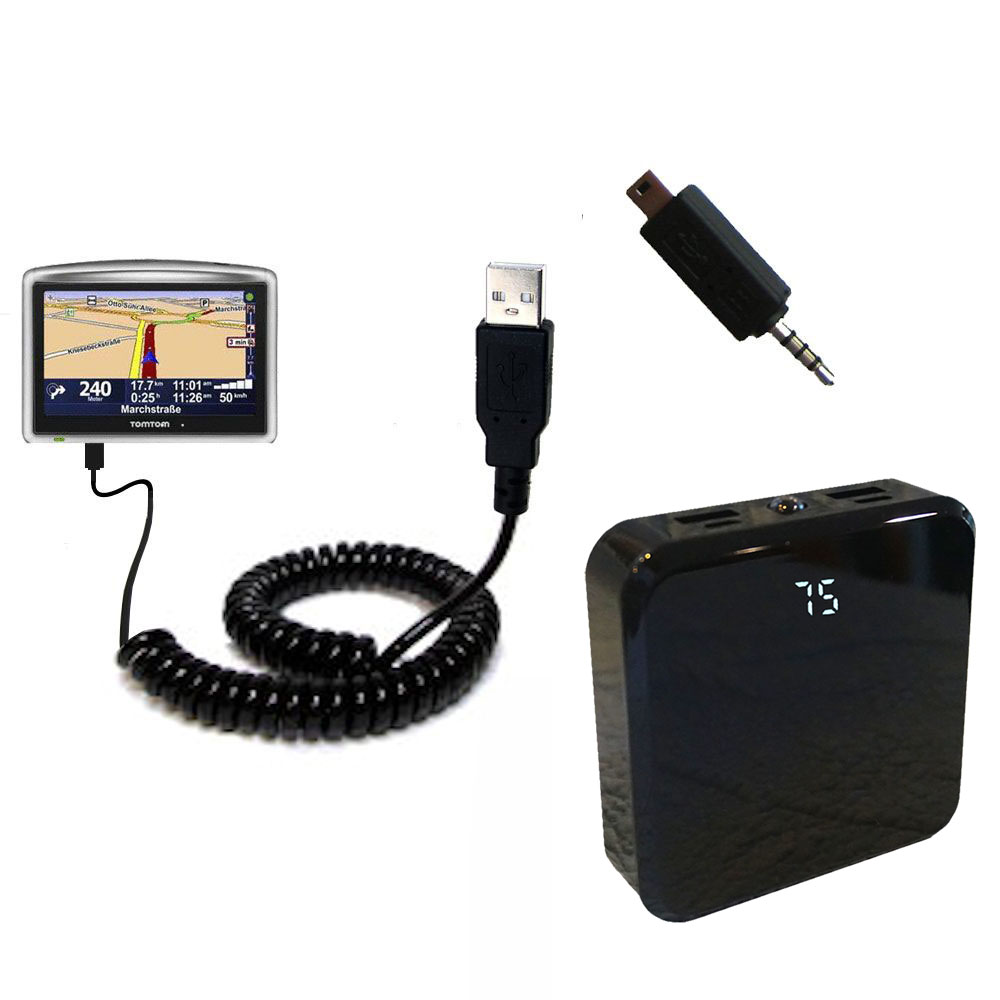 Rechargeable Pack Charger compatible with the TomTom ONE XL Regional