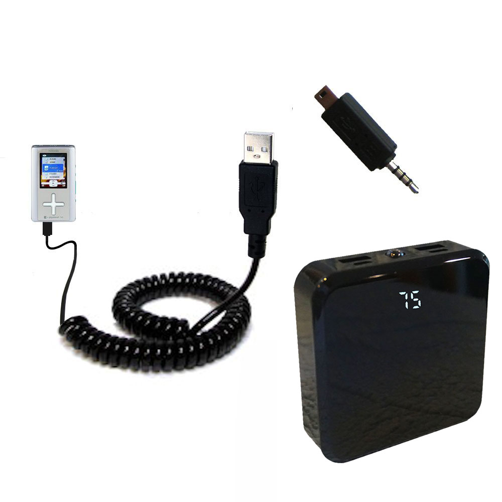Rechargeable Pack Charger compatible with the Toshiba Gigabeat U202