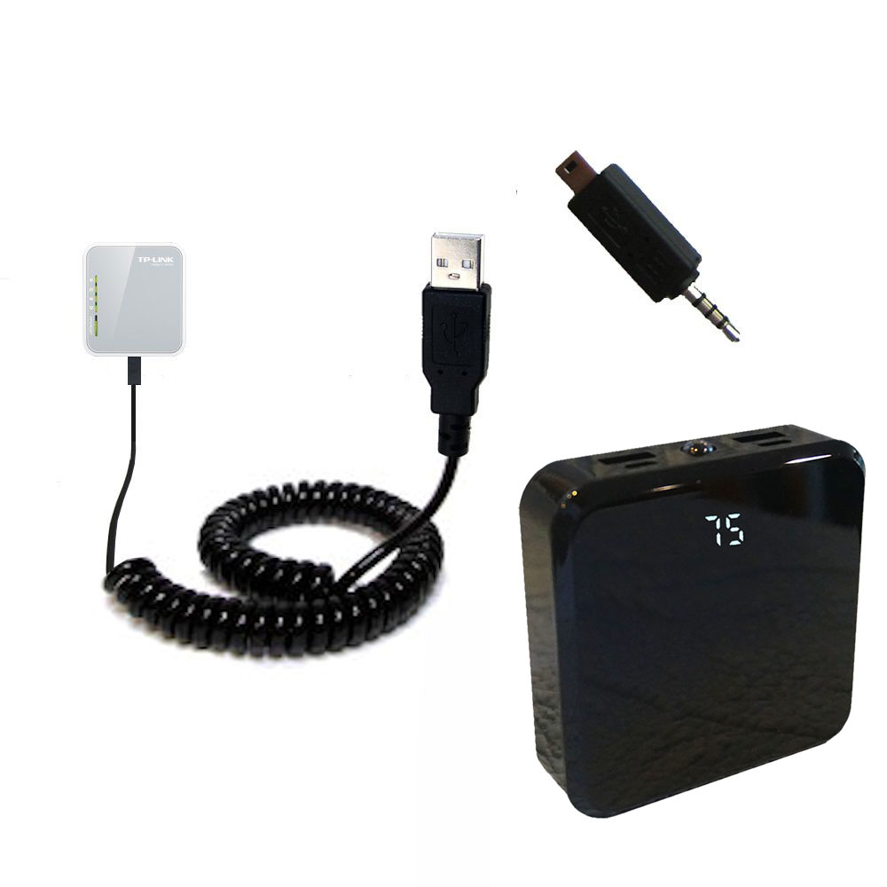 Rechargeable Pack Charger compatible with the TP-Link TL-MR3020
