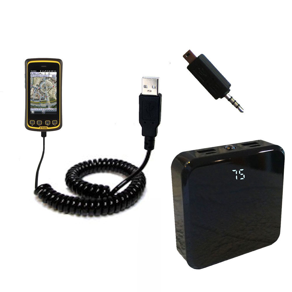 Rechargeable Pack Charger compatible with the Trimble Juno 5B 5D