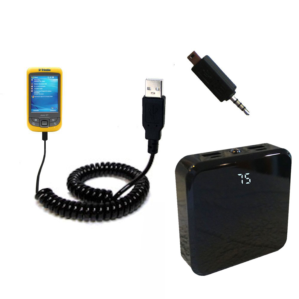 Rechargeable Pack Charger compatible with the Trimble Juno ST