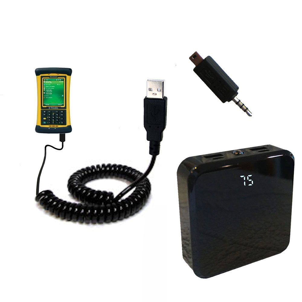 Rechargeable Pack Charger compatible with the Trimble Nomad 800 Series