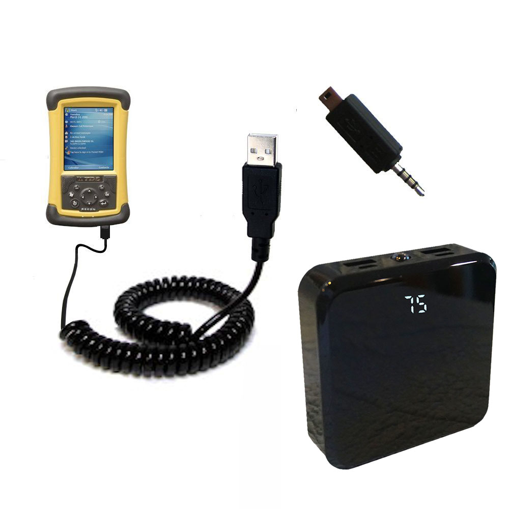 Rechargeable Pack Charger compatible with the Trimble TDS Recon 200 / 200X