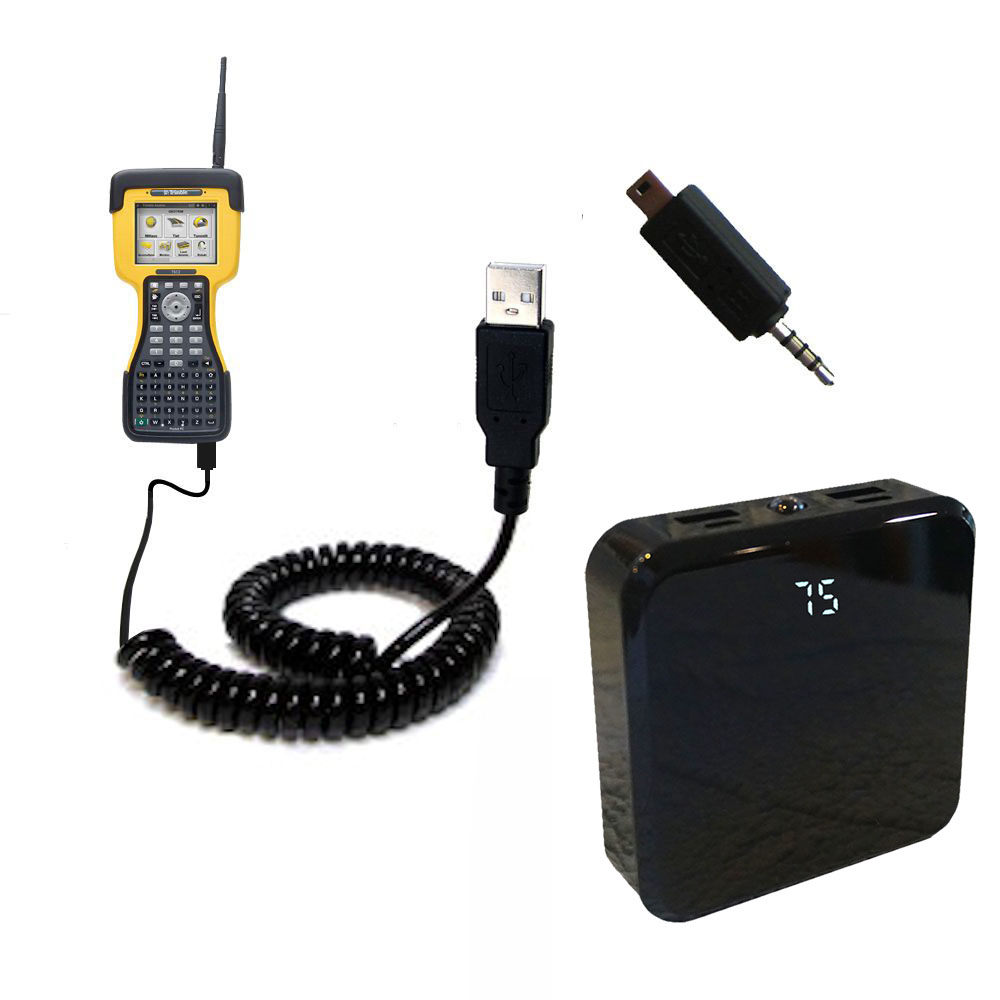 Rechargeable Pack Charger compatible with the Trimble TSC2