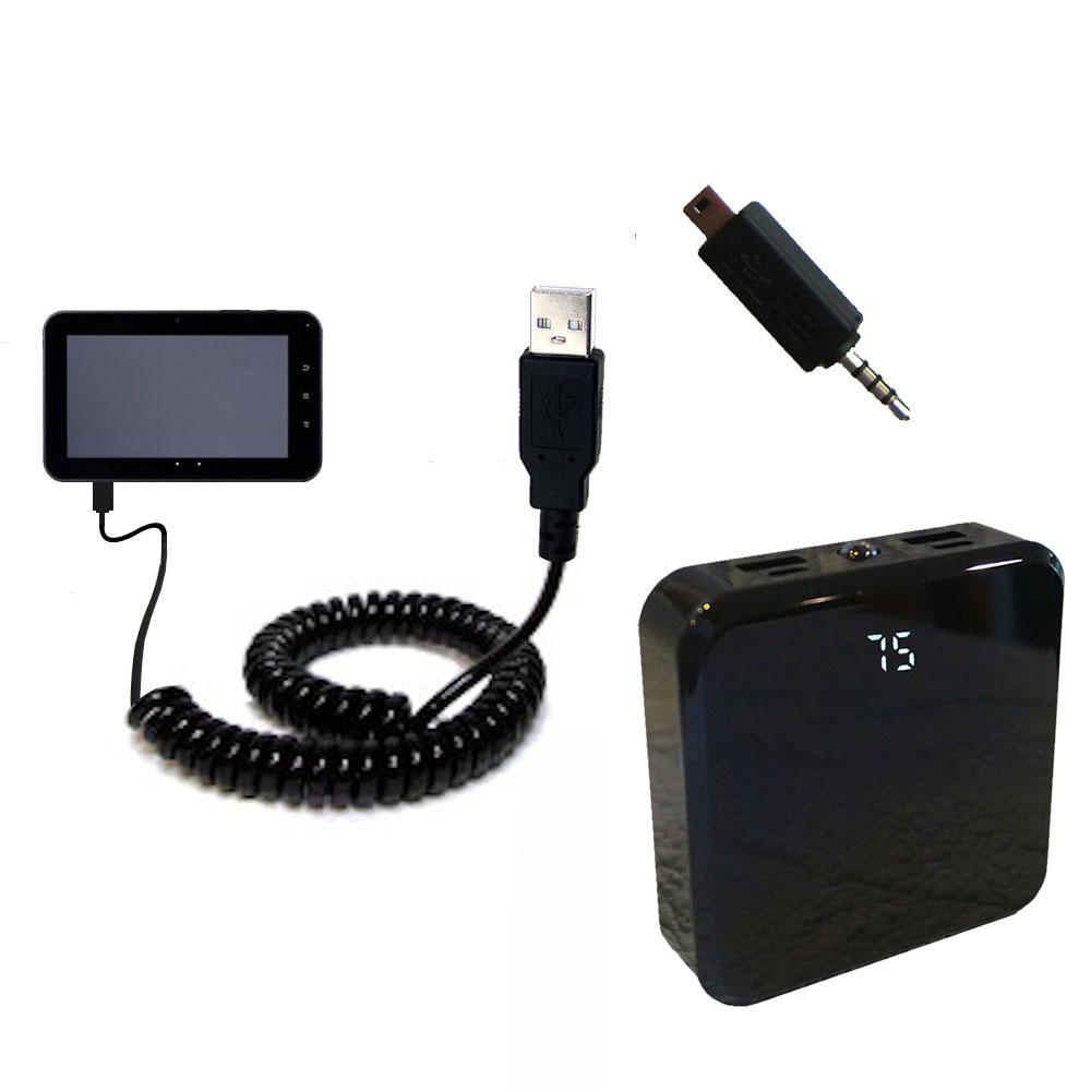 Rechargeable Pack Charger compatible with the Tursion 7 BOXCHIP MID TS-501